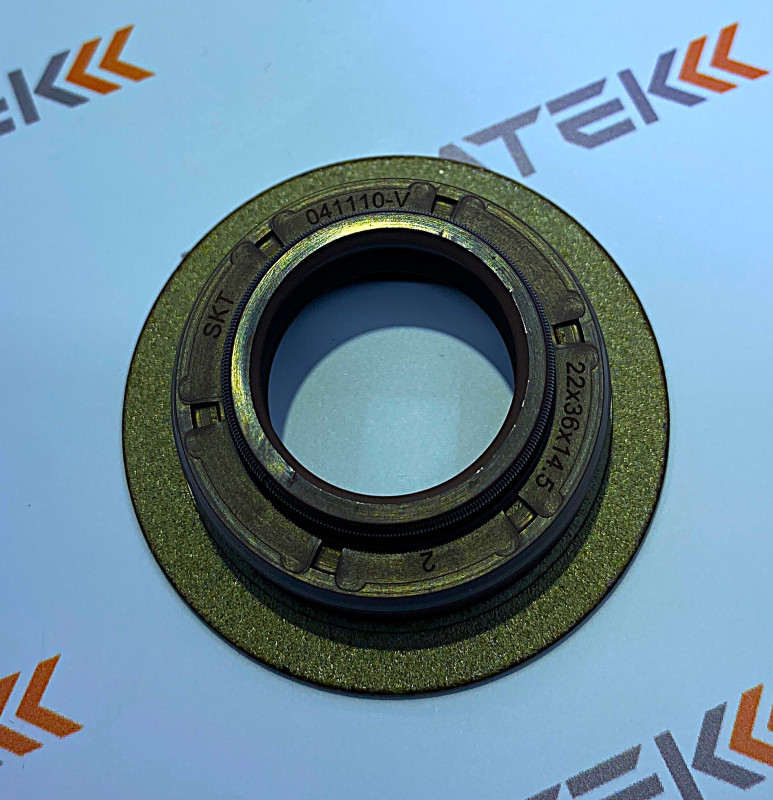 Манжета (сальник) 22х36х14,5, OIL SEALS, 041110-V-A