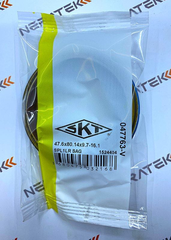 Манжета (сальник) 47,60х80,14x9,7/16,10 OIL SEALS, 047763-V-A