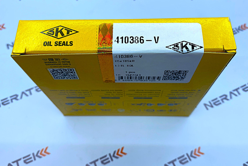 Манжета (сальник) 85х105х0х8х0 OIL SEALS, 410386-V-А